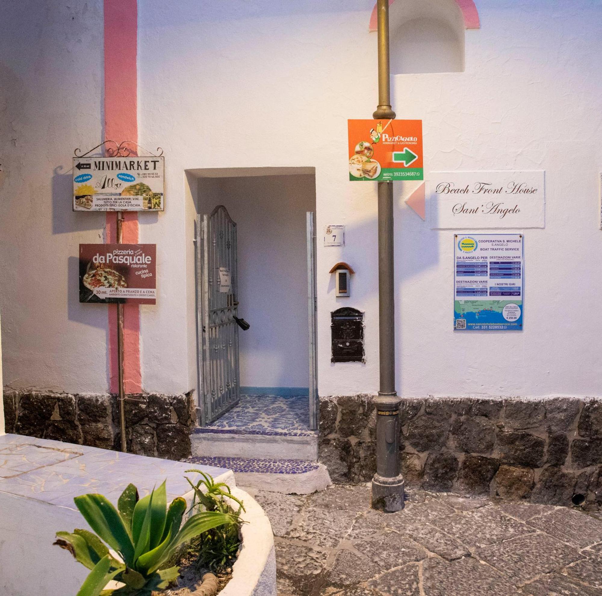 Mare Nostrum - Beachfront House - Sant'Angelo Ischia Exteriér fotografie